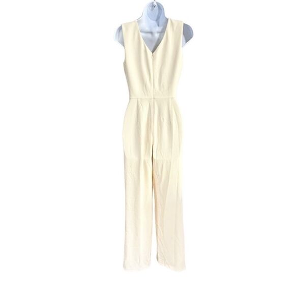 DRESS the Population Pantsuit Cream Size XS - Picture 5 of 8